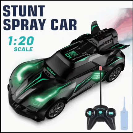 Stunt Spray Racing Car – with Lights & Smoke Effect