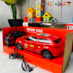 Metal Body RC Car – Remote Control + Rechargeable Battery