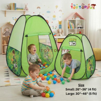 Kids Pop-Up Play Tent with Ball - Big, Ben10