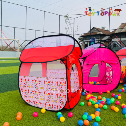 Kids Play Tent House –with FREE 100 PCS Balls - SimpleDots