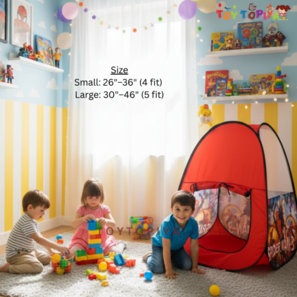Kids Pop-Up Play Tent with Ball - Big, Spiderman