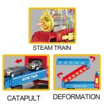 Musical Rail Train Set with Light & Rechargeable Battery - Image 8